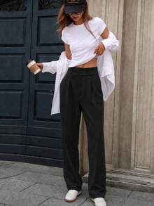 Women Pants - Black - View 2