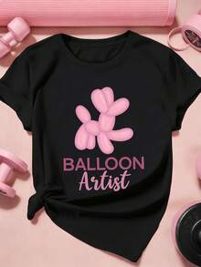 Women T-Shirts - Black - View 2