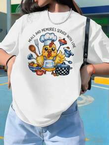 Women T-Shirts - White - View 1