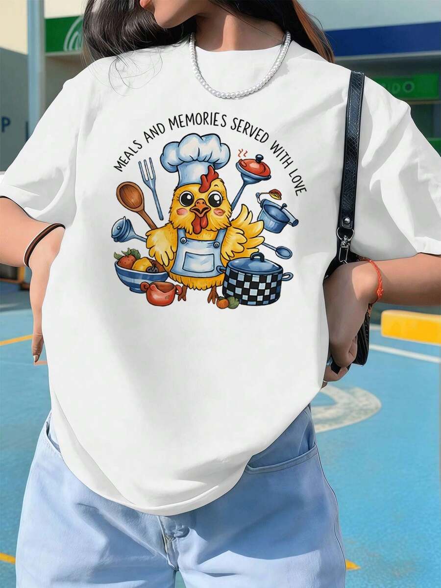 Women T-Shirts - White - View 1