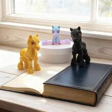Articulated Little Pony Desktop Decor - Auspicious Mascot For Year Of The Horse - Unique Toy Figurine - Gift For Friends, Collection, Holidays, Birthdays - Multicolor - View 5