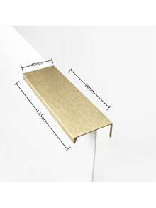 Maniglia per mobile montata sul bordo, di design moderno e minimalista, in lega di alluminio, adatta per accessori hardware di cucina, armadi e cassetti - Multicolore - Visualizzare 33