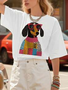 Women T-Shirts - White - View 1
