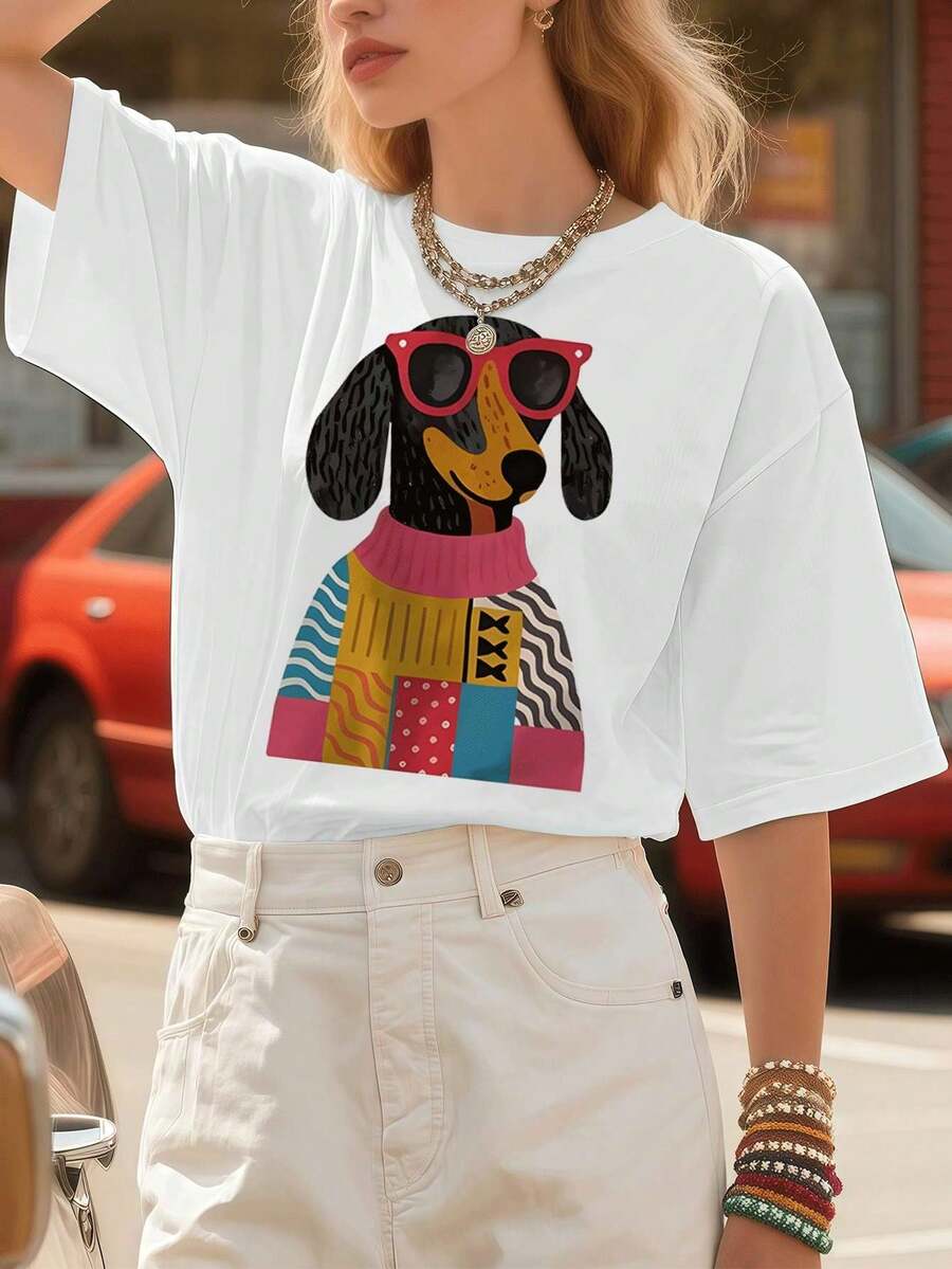 Women T-Shirts - White - View 1