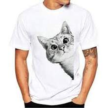 Camiseta estampada para mujerCamiseta estampada para mujerWomen's Realistic Cat Graphic Short Sleeve T-Shirt Casual,Camisetas estampadas para hombre,Estampado vintage de gran tamaño,Blusas para mujer,Blusas lindas ,Ropa de verano,Estilo vaquero del oeste,Camisetas estampadas para hombre,Estampado vintage de gran tamaño,Blusas para mujer,Blusas lindas ,Ropa de verano,Estilo vaquero del oeste - Blanco - Ver 1