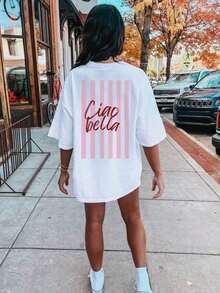 Dam-T-shirts - Vit - Visa 12