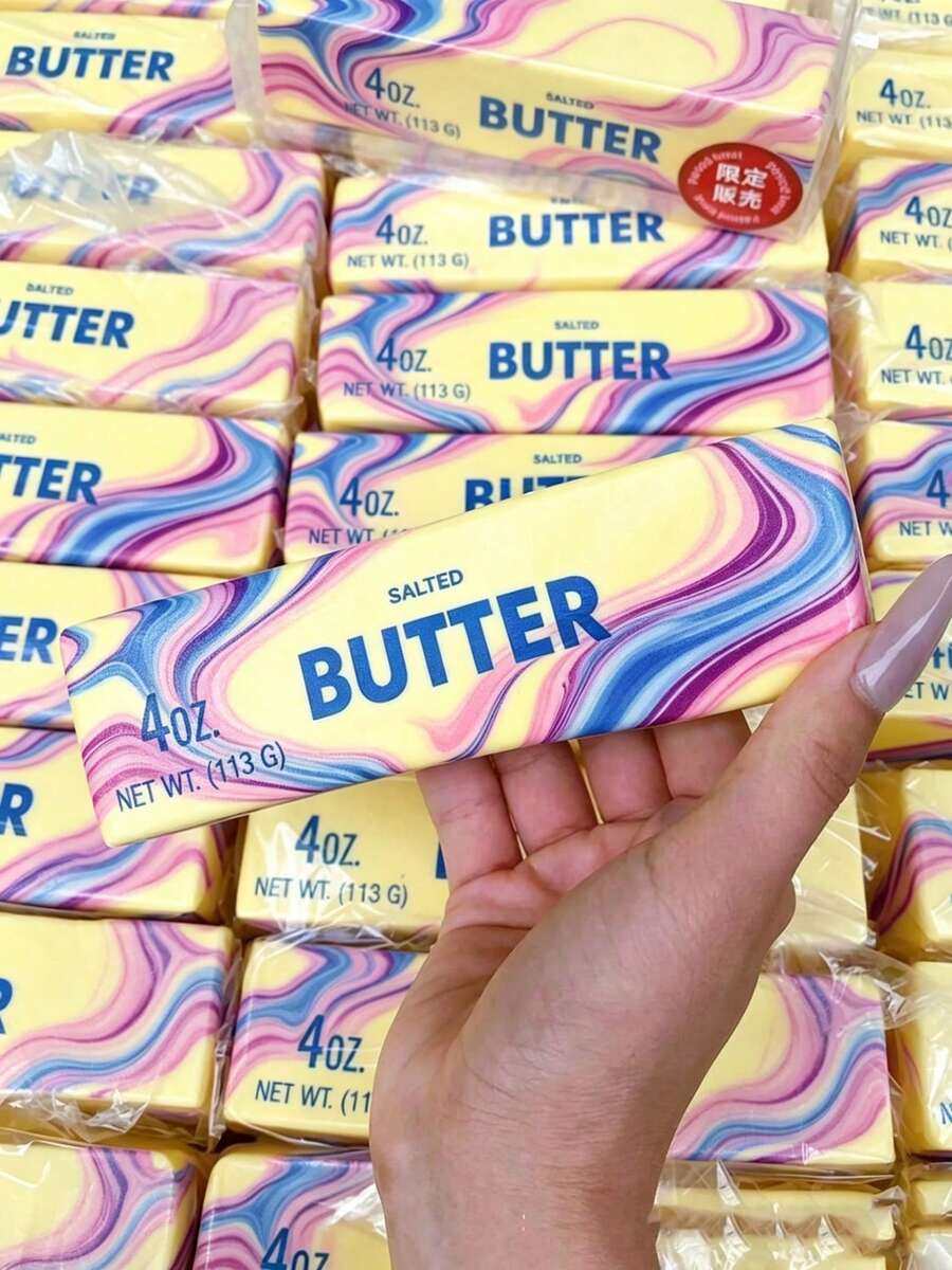 Colored Butter Squeeze Blocks, Colored Butter Squeeze Blocks - Good For Play Goody Bag Party Favors Pinata Filler Carnival Stocking Stuffers Birthday Gifts Mother's Day Graduation - 彩色 - 查看 1