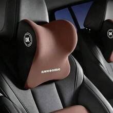 1 Set Car Neck Pillow And Lumbar Support/Car Seat Lumbar Support, Car Neck Support Pillow, Memory Foam Car Lumbar Cushion, Seat Support Pad - one-size - View 3