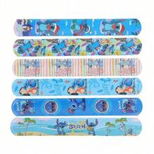Disney Bộ 24 vòng tay co giãn màu xanh dương chủ đề Stitch hoạt hình, họa tiết Stitch dễ thương, thích hợp làm quà tặng sinh nhật, quà tặng tiệc tùng và phần thưởng trong lớp học. - Nhiều màu - Xem 4