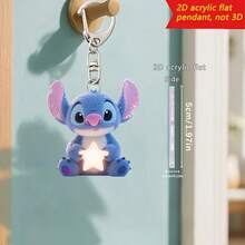 Disney [Móc khóa phẳng 2D] 1 chiếc, mẫu mới 2026, móc khóa chất liệu acrylic phẳng 2D, móc khóa acrylic 2D hình ngôi sao phát sáng mới, móc khóa thiết thực, đẹp và độc đáo, vòng chìa khóa, quà tặng ngày lễ trang trí mặt dây chuyền chìa khóa, móc khóa xe hơi, móc khóa ba lô và ví. Rất thích hợp cho các dịp như Ngày Valentine, Lễ Phục Sinh, Lễ Tạ Ơn, Giáng Sinh, v.v. - Nhiều màu - Xem 8