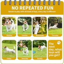 4 piezas de pelotas de juguete con chillido de colores y estilos aleatorios, juguetes masticables duraderos para la limpieza y el entrenamiento de los dientes, adecuados para perros como el golden retriever y el caniche - Multicolor - Ver 5