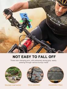 1 pieza Soporte universal para teléfono de bicicleta - Soporte giratorio 360° ajustable para GPS apto para ciclismo y senderismo - Para todos los teléfonos inteligentes - Accesorio esencial para bicicleta - Multicolor - Ver 5