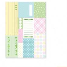 Libreta de notas retro y linda estilo coreano, cuaderno desprendible para estudiantes, diseño simple, material de papel, regalo perfecto, estilo, edición 2026 - multicolor - Ver 9