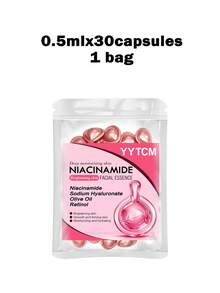 YYTCM 烟酰胺和视黄醇保湿亮肤精华液，柔滑细致紧致精华 - 菸鹼醯胺 - 查看 15