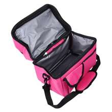 1 Pc Bolsa de Aislamiento bento Bolsas termicas Lunch Bag Bolsa Aislante Resistente Desgaste Bolsas de conservación Bolsa de Almacenamiento Impermeable Bolsa de Picnic portátil - Rosa - Ver 9