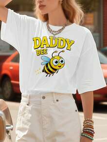 Dam-T-shirts - Vitt - Visa 1