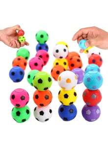 20 piezas/paquete - Minipelotas de fútbol, recuerdos de fiesta de fútbol, recompensas para el aula escolar, rellenos para fiestas de cumpleaños, premios para cajas del tesoro, suministros para fiestas, juguetes de fútbol giratorios, adecuados como pelotas de escritorio aleatorias, regalos de fiesta de fútbol, rellenos para bolsas de regalo, pelotas de fútbol giratorias, perfectas para pequeños regalos, colores aleatorios - Fisget spinner de fútbol - Ver 9