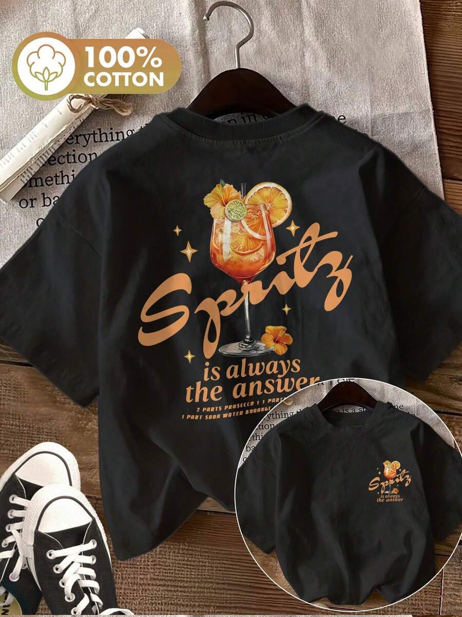 Women T-Shirts - Black - View 1