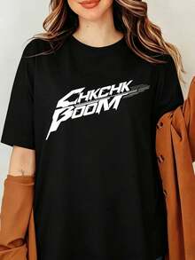 Women T-Shirts - Black - View 6
