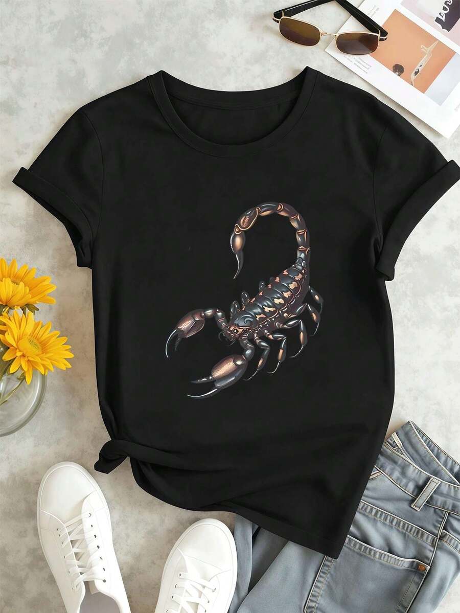 Women T-Shirts - Black - View 1