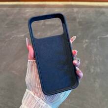Funda de teléfono de silicona líquida de 3 capas, de goma suave y protectora contra caídas para iPhone 17, 17 Air, 17 Pro, 17 Pro Max, con forro de microfibra antiarañazos. También compatible con iPhone 13, 11, 16 Pro Max, 15, 14 Plus - azul oscuro - Ver 5