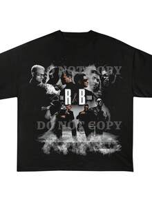 Usher R B Tour T-Shirt - Black - View 1
