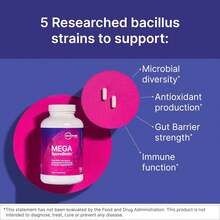 Microbiome Labs MegaSporeBiotic Probiotics For Women & Men - Spore-Based Probiotic For Gut Health & Digestive Support - Shelf-Stable, Travel-Friendly, Mens & Womens Probiotics (60 Capsules) - 預設 - 查看 2