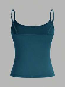 Set de 3 camisetas de tirantes ajustadas informales para mujer, adecuadas para el verano - Multicolor 9 - Ver 5