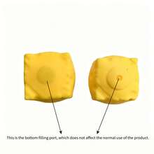Cute Realistic Food Cheese Squishy Toys Squeeze Stress Ball, Soft Silicone Fidget Sensory Toys For Anxiety Relief, Perfect Birthday Easter Halloween Christmas Party Favors Gift - View 7