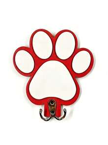Personalized Leash Hook Dog Leash Wooden Wall Hook, Cartoon Hanging Hooks Decor, Customized Home Decor, Gift For Pet Lovers Anniversary Birthday, Pet Leash Organizer, Personalized Gift For Men Women - Multicolor - View 15