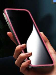 3 Packs Pink Glow-In-The-Dark Privacy Tempered GlassEasy To Find Phone In Dark, Stylish Personalized Design. Eye-Friendly Ultra Clear Vision, Compatible With Most Phone Cases. Full Coverage, Scratch & Drop Resistant, Easy To Install. Compatible With IPhone 17 Pro Max/16 Pro Max/15 Pro/14 Plus/13 Pro Max/12 Pro - 3PCS - View 9
