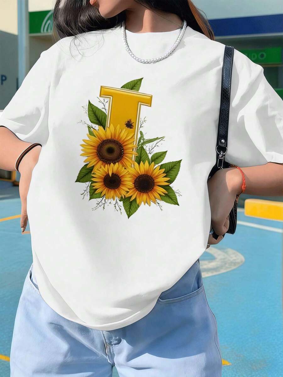 Women T-Shirts - White - View 1