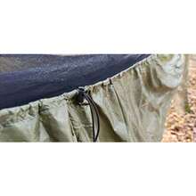 Hammock Shield Ultra Light Protección para el Underquilt Transpirable Impermeable Resistente al viento Ripstop-Nylon Exterior con revestimiento DWR, 34 g/m2, un imprescindible para cualquier - verde oliva - Ver 7