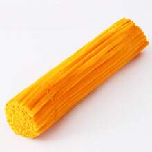 Golden Yellow Orange Pipe Cleaner, Upgraded DIY Craft Set, Suitable For Mother's Day, Graduation Ceremony, Includes Dark Green, Olive Green, Moss Green And Mint Green, Suitable For Handmade, Projects And Cleaning Purposes, With Rough And Fuzzy Lines And Accessories | Lima Pipas Floral And Craft, Classroom Projects, Holiday Decor - Yellow - View 17