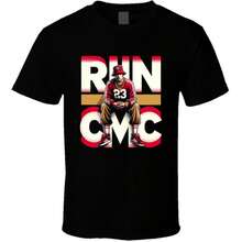 Run Cmca Christian Mccaffrey Fan T Shirt - Black - View 1