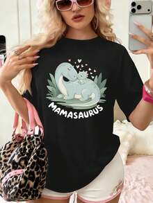 Women T-Shirts - Black - View 1