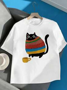 Women T-Shirts - White - View 2