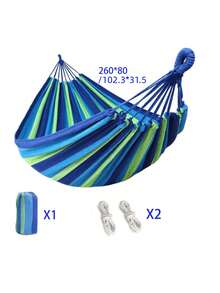 1 chiếc võng ngoài trời, dụng cụ cắm trại, võng thư giãn du lịch, võng cân bằng, võng bãi biển, võng leo núi, ghế thư giãn sân sau, võng cắm trại - Nhiều màu - Xem 9