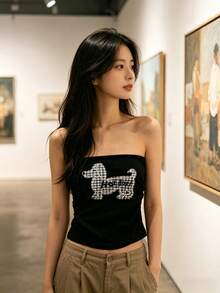 Women Tops - White - View 10
