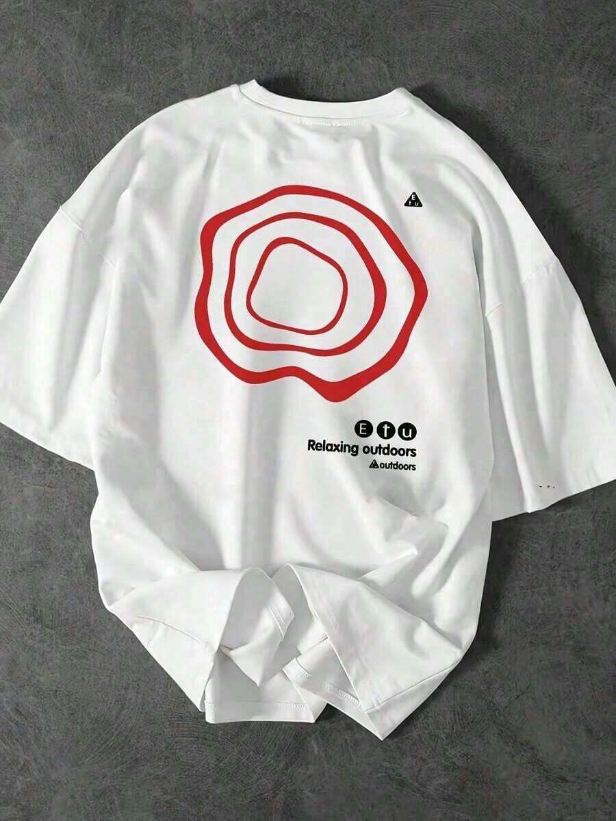 Camiseta de manga corta para hombre, nuevo estilo primavera/verano, suave y transpirable, estilo casual, diseño estampado, tela ligera, ideal para uso diario y fiestas