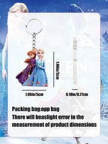 Disney 冰雪奇缘艾莎和安娜钥匙扣，充满怀旧气息的粉丝专属饰品，是送给铁杆粉丝和亲友的理想礼物。这款饱含深情的钥匙扣，是对冰雪奇缘系列核心的致敬，旨在颂扬艾莎和安娜之间标志性的姐妹情谊。设计捕捉了她们之间关系的魔力，唤起人们对电影中她们的冒险、牺牲和坚不可摧的爱的怀念。 - 鑰匙鏈 - 查看 3