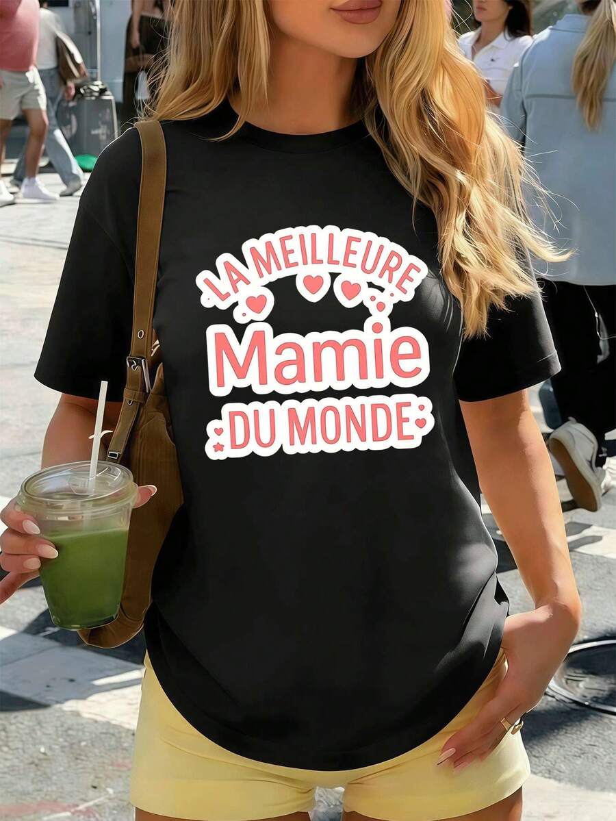 Women T-Shirts - Black - View 1