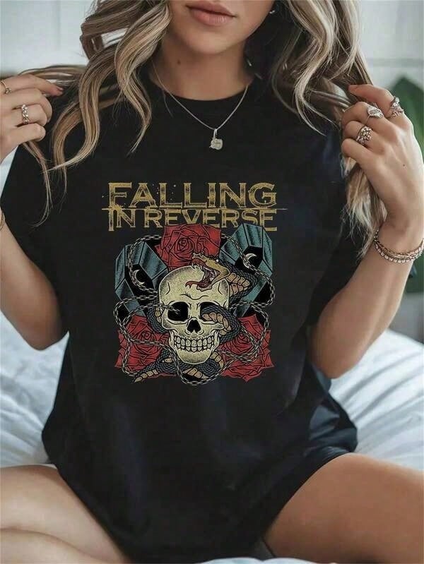 Women T-Shirts - Black 1 - View 1
