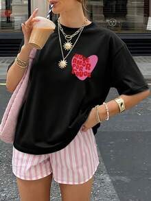Women T-Shirts - Black - View 2