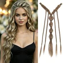 Tóc giả kẹp BB 24 inch, tóc nối tổng hợp dùng cho cosplay - Nhiều màu - Xem 2