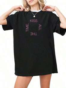 Women T-Shirts - Black - View 8