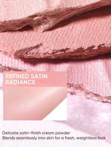 JUDYDOLL Water Satin Glow Blush, Perona Pipi Dua Warna dengan Kilau Transparan yang Mencerahkan, Riasan Alami untuk Sehari-hari - #04 Pomelo Musim Semi - View 8