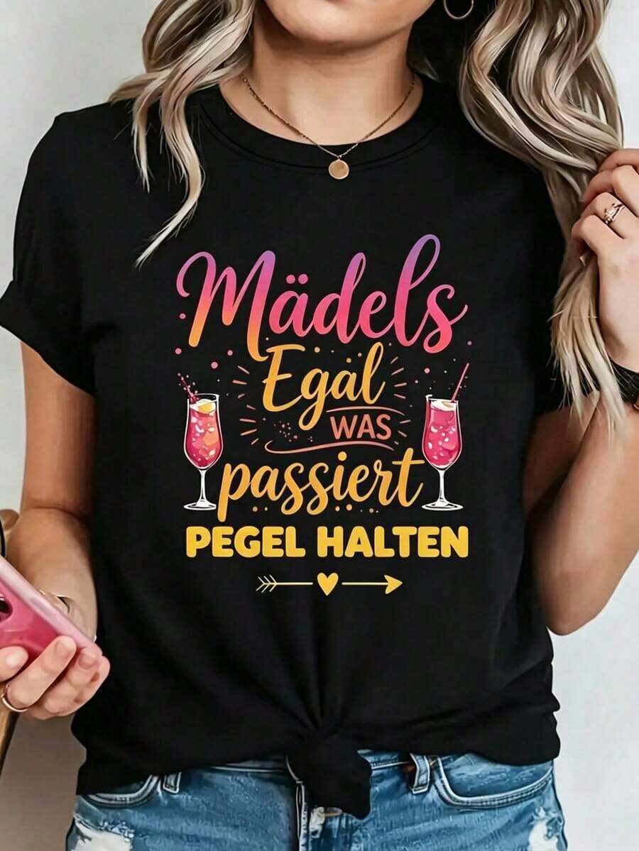 Women T-Shirts - Black - View 1