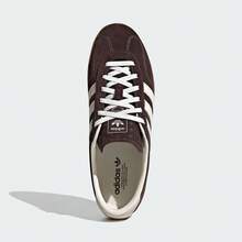 Giày thể thao cổ thấp adidas Originals GAZELLE LO PRO thoải mái và mềm mại, sản xuất tại Đức, dành cho cả nam và nữ, màu nâu. - màu nâu - Xem 5