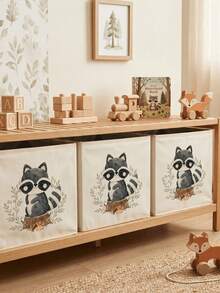 Jute Fabric Bathroom Organizer Basket Decorative Multipurpose Organizer Box - keranjang datar - View 3